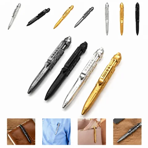 Tactical Self-Defense Pen with Tungsten Steel Glass Breaker 1