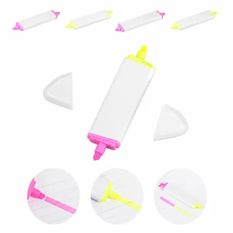2-in-1 Dual-Ended Highlighters with Chisel & Fine Tips 2