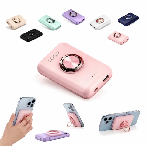 Magnetic Wireless Charger Stand with Adjustable Viewing