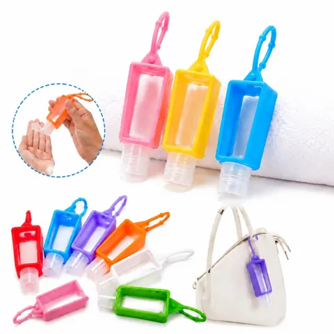 1 oz Hand Sanitizer with Silicone Holder for Travel 2