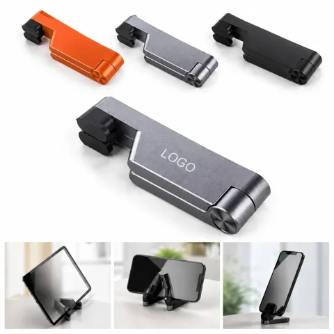 Foldable Aluminum Phone Tablet Stand with Adjustable