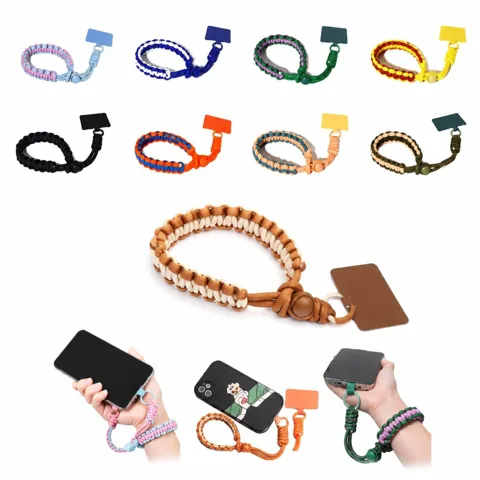 Adjustable Paracord Phone Wrist Strap for Hands-Free 2