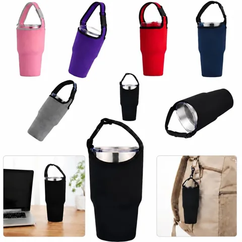 Neoprene Tumbler Carrier Pouch with Padded Protection, 30oz 2