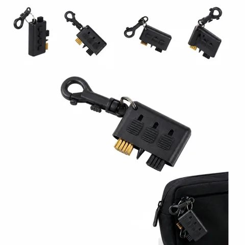 3-in-1 Retractable Golf Club Brush Cleaner for Grooves 2