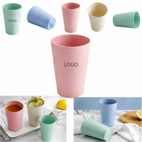 Wheat Straw Reusable Drinking Cup