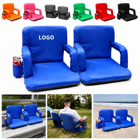 Adjustable Floor Chair with Multi-Angle Backrest for Low