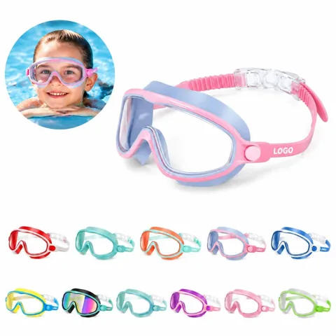 Anti-Fog Swim Goggles for Kids with UV Protection 1