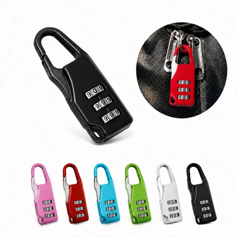 Portable Dial Combination Lock for Luggage Backpack Gym 2