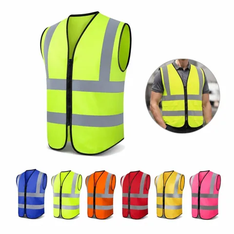 High Visibility Reflective Safety Vest for Night Use 2