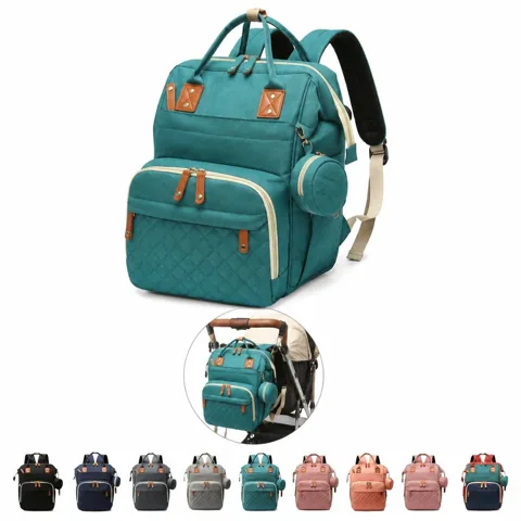 Waterproof Nylon Baby Diaper Backpack 2