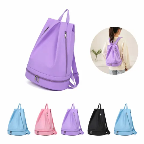 Waterproof Swim Backpack with Wet Dry Compartment 2