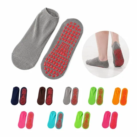 Grip Yoga Pilates Socks with Open-Toe Breathable Design 2