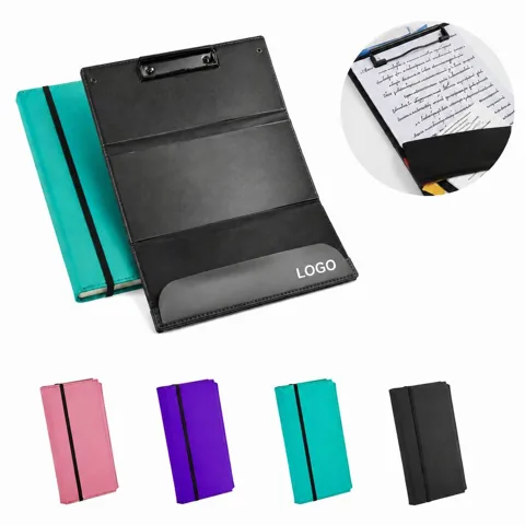 Portable Tri-Fold Writing Board with Clip and Hard Cover 1