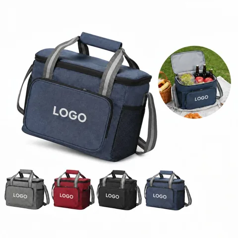 24-Can Insulated Cooler Bag for Picnics and Camping