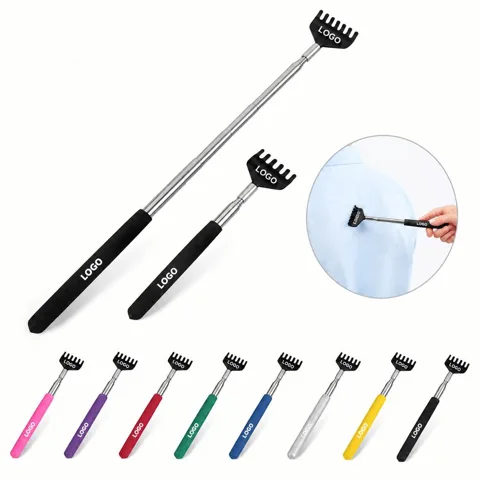 Telescoping Back Scratcher with Adjustable Length