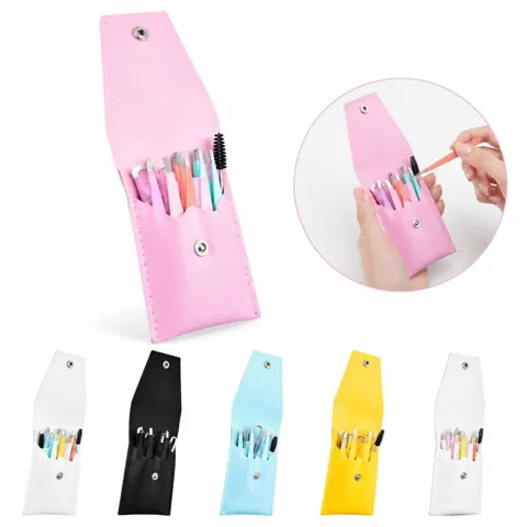 Stainless Steel Eyebrow Tweezer Kit with Non-Slip Grip 2