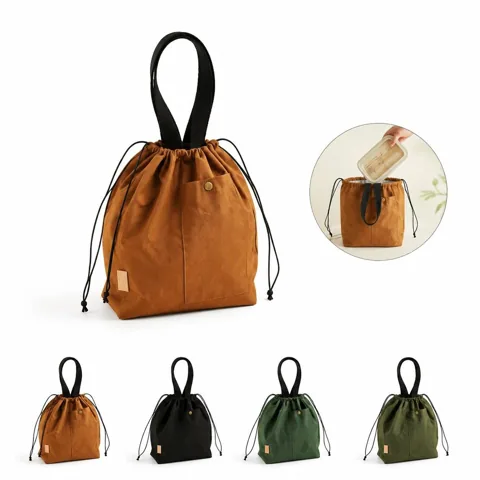Thermal Drawstring Lunch Pouch for Fresh Meals 2