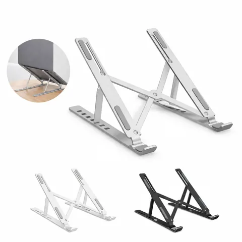 Portable Laptop Cooling Stand with Adjustable Height 2