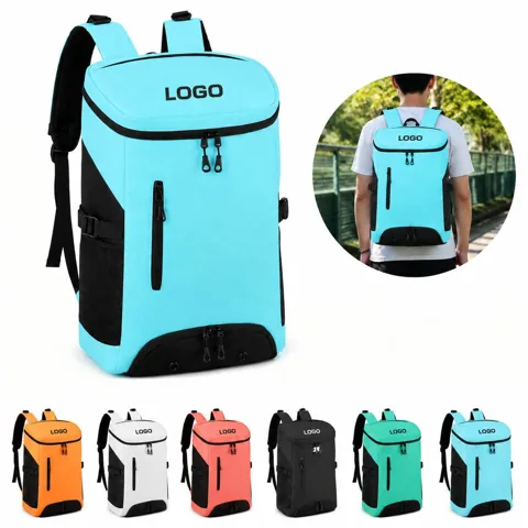 Durable Oxford Fabric Backpack with Nylon Lining
