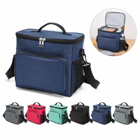 Thermal Insulated Cooler Tote for Food and Drinks 2
