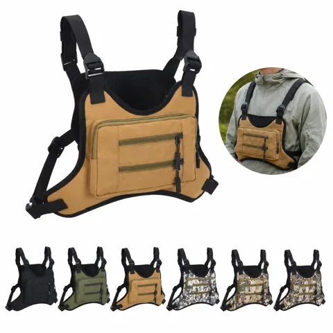 Multi-Pocket Outdoor Vest Bag for Hands-Free Storage 2