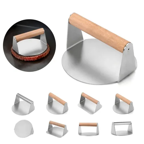 Burger Smasher Tool for Evenly Flattening Patties 2