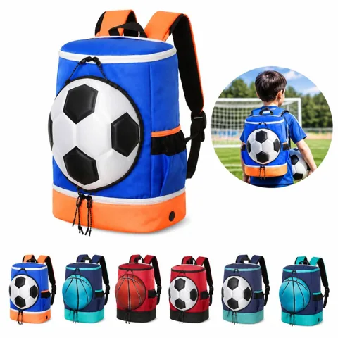 Versatile Sports Gear Backpack with Padded Compartments 2