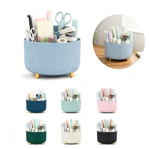 360-Degree Spinning Desktop Storage Caddy 2