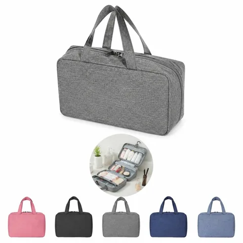 Travel Toiletry Organizer with Hanging Hook, Water-Resistant 2