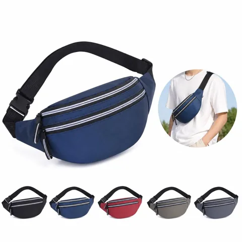 Waterproof Reflective Waist Bag for Outdoor Use 2
