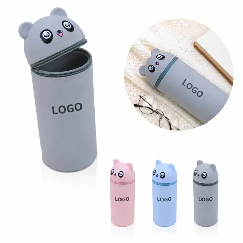 Expandable Silicone Stationery Organizer for Pens and