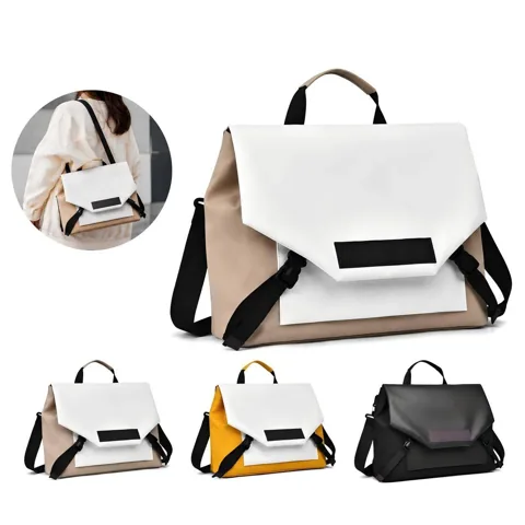 Water-Resistant Laptop Bag with Padded Compartments 2