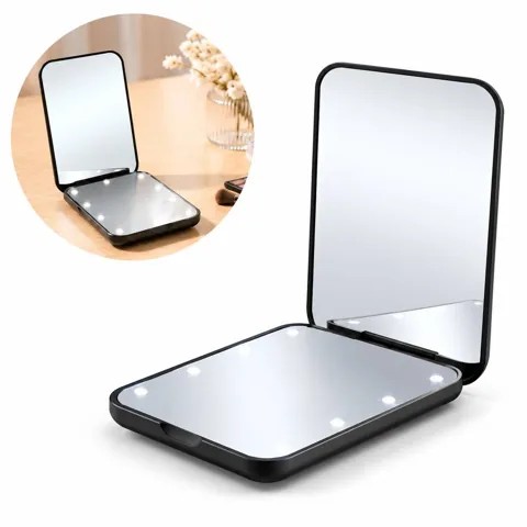Touch-Control LED Mirror with Adjustable Lighting 2