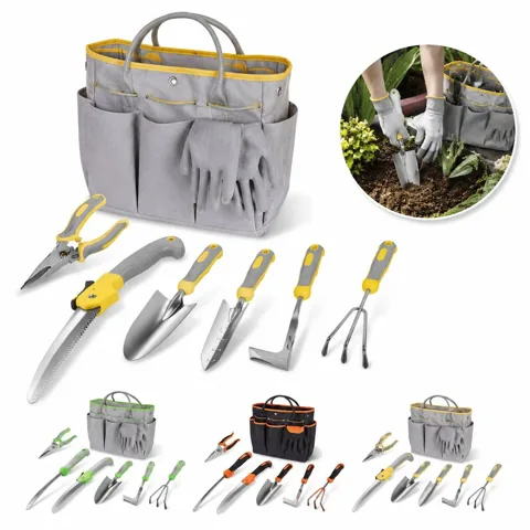 10-Pc Heavy Duty Stainless Steel Garden Tool Kit 2