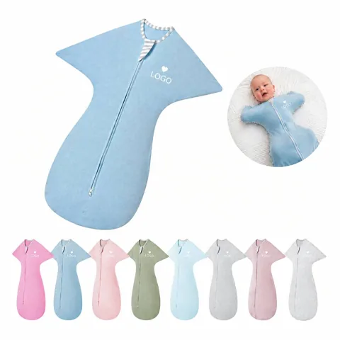 Baby Swaddle Blanket with Ergonomic Zip for Newborns 1