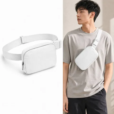 Water-Resistant Waist Bag with Adjustable Strap 2