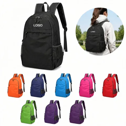 Compact Foldable Water-Resistant Outdoor Backpack