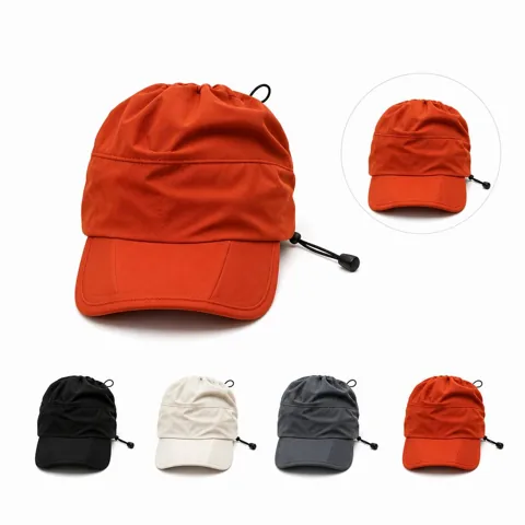 Quick-Dry Baseball Cap with Adjustable Back Closure 2