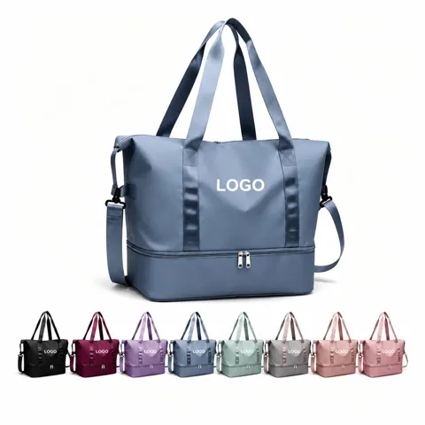 Expandable Water-Resistant Travel Duffel Bag 1