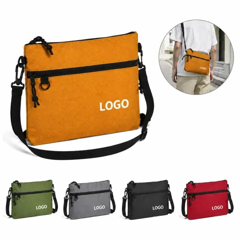 Travel Crossbody Bag with Adjustable Waist Strap