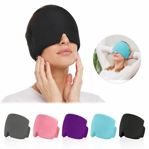 Migraine Relief Cap with Flexible Gel Packs for Headache 2