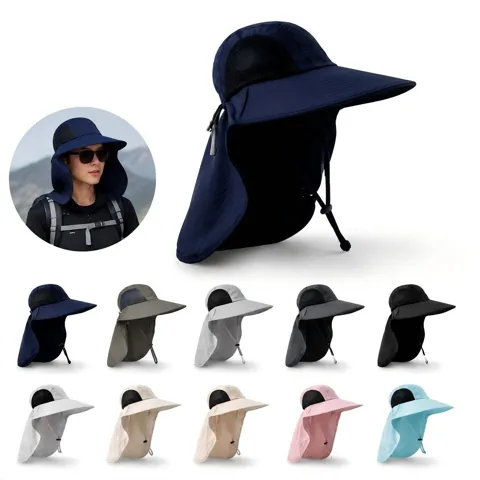 Wide Brim UV Protection Sun Hat for Outdoor 2