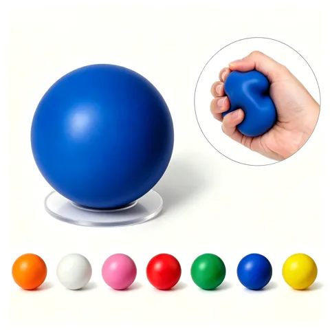 Silicone Hand Exercise Ball for Grip Strength and Stress 2