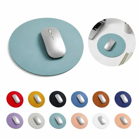Non-Slip PU Leather Mouse Pad for Precise Tracking 2