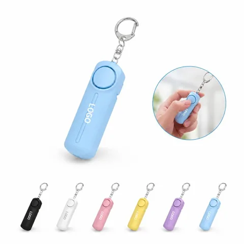 Personal Security Keychain Alarm with LED Light and Pull Pin