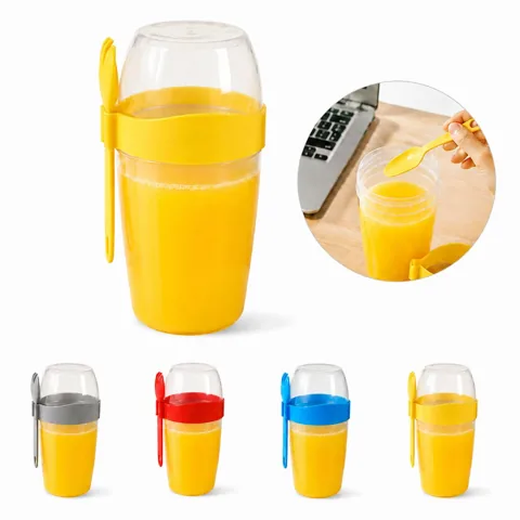 Insulated Spill-Resistant Cup for Breakfast 2