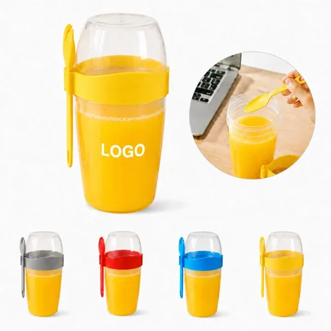Insulated Spill-Resistant Cup for Breakfast 1