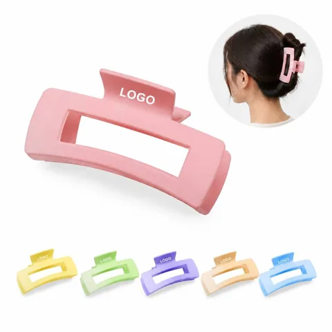 Stylish Gradient Color Hair Claw Clip for Secure Hold