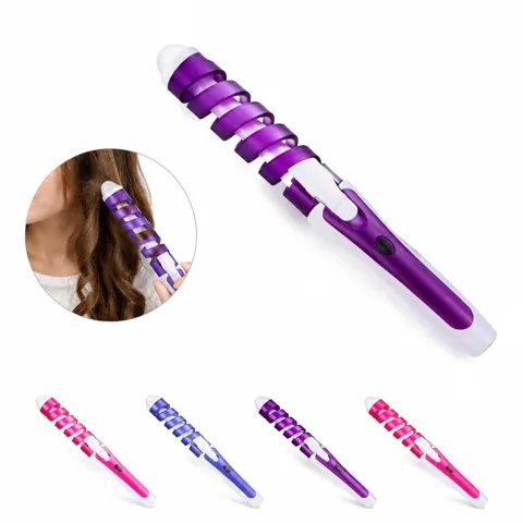 Ceramic Barrel Curling Iron with Adjustable Heat 2