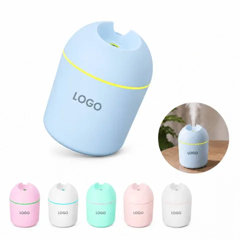 Compact USB Ultrasonic Cool Mist Humidifier 7.4 oz